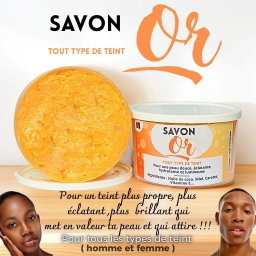 Savon Or tout type de teint