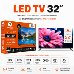 TV LED 32 ‘’ pouches (television) 