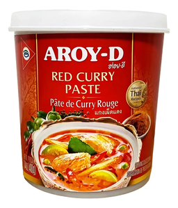 Pasta de Curry Rojo Aroy-D de 400 gr