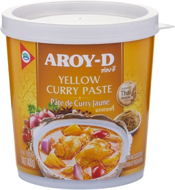 Pasta de Curry Amarillo Aroy-D de 400 gr