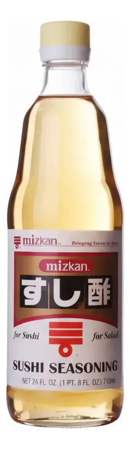 Vinagre de Arroz Sazonado para Sushi Mizkan botella 710ml_0
