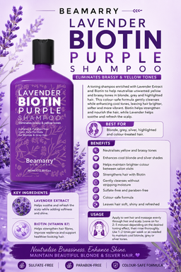 Lavender Biotin Purple Shampoo 
