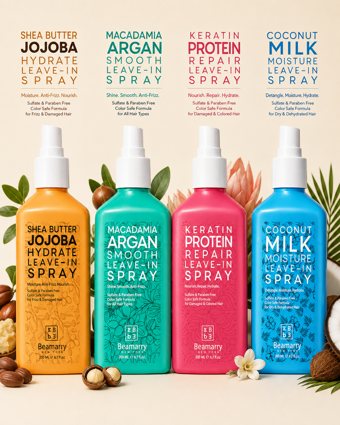 Beamarry Leave-In Spray Collection