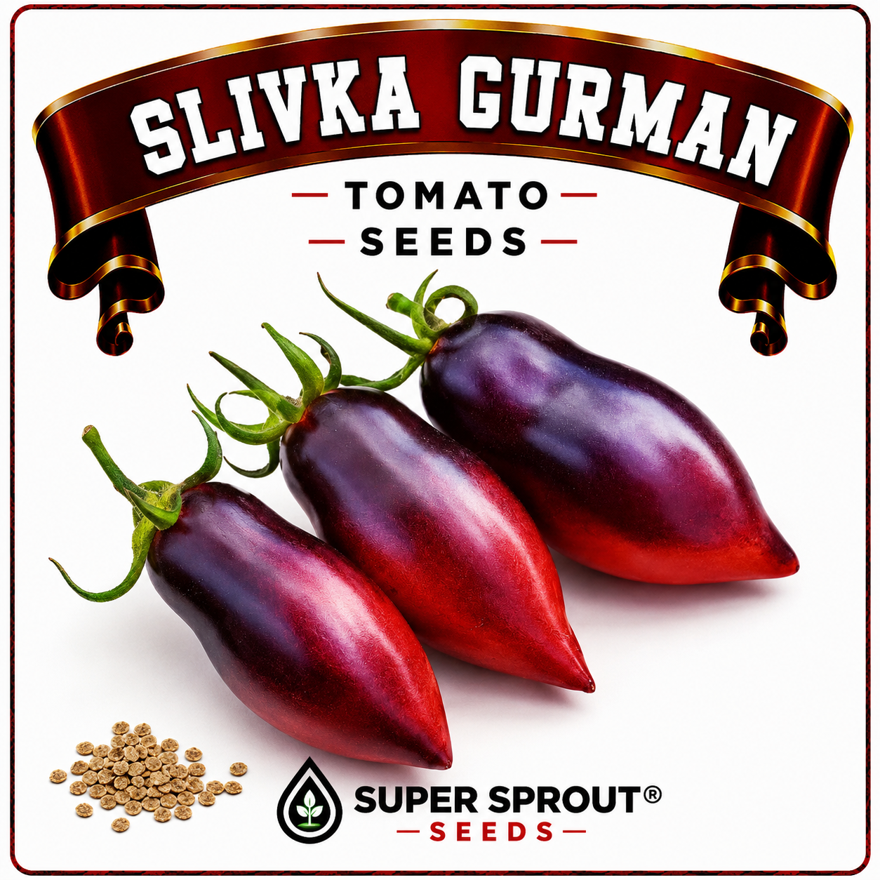 🍅SLIVKA GURMAN TOMATO🍅 x 10 seeds_1