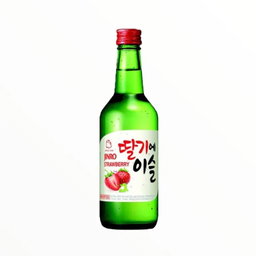 Soju Coreano Sabor Fresa Jinro de 360ml