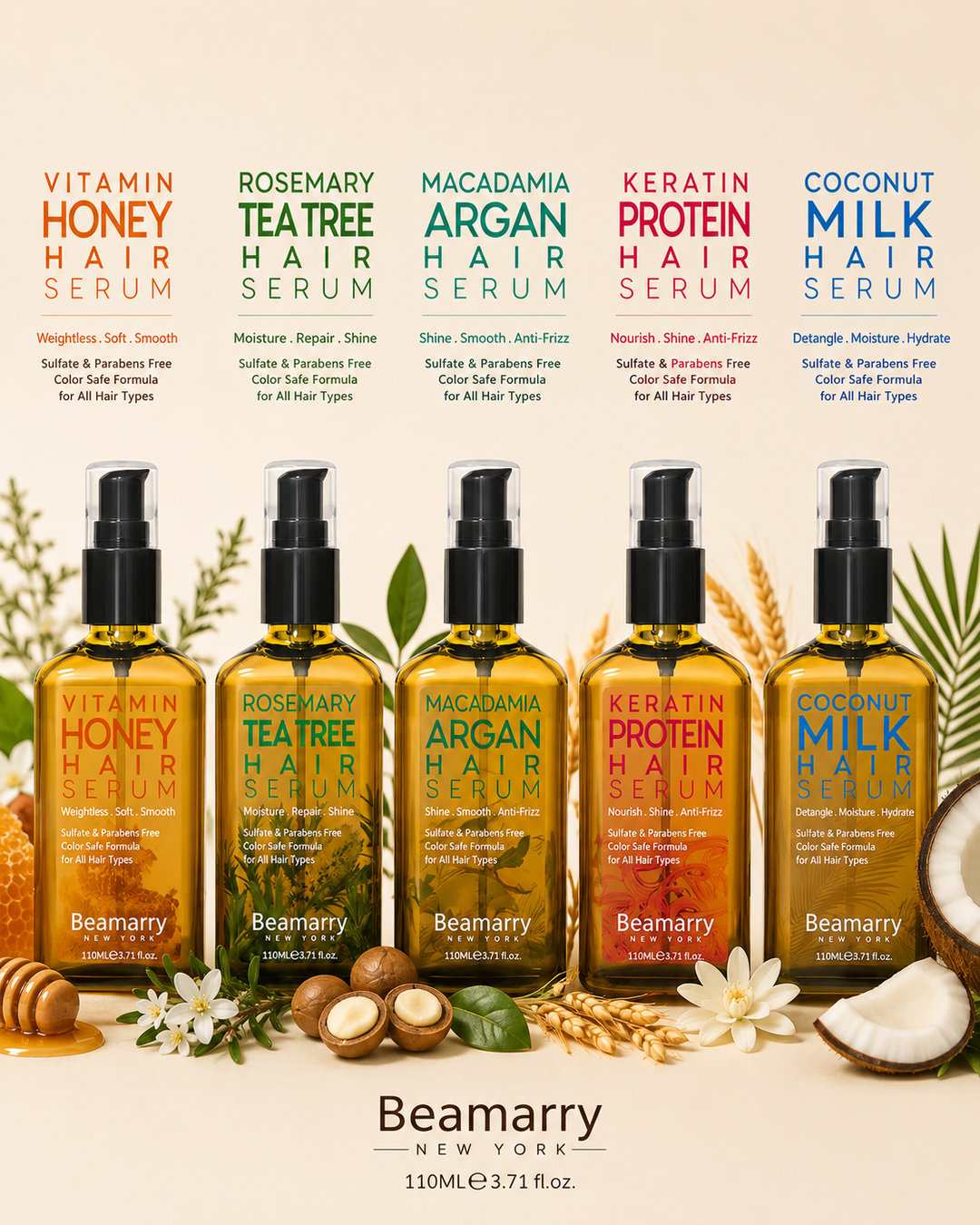 Beamarry Hair Serum Collection