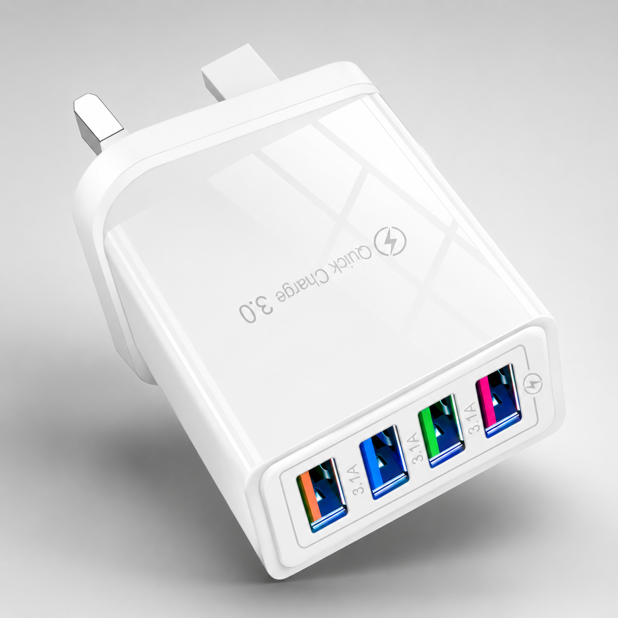 4 Ports Quick Charging USB Charger