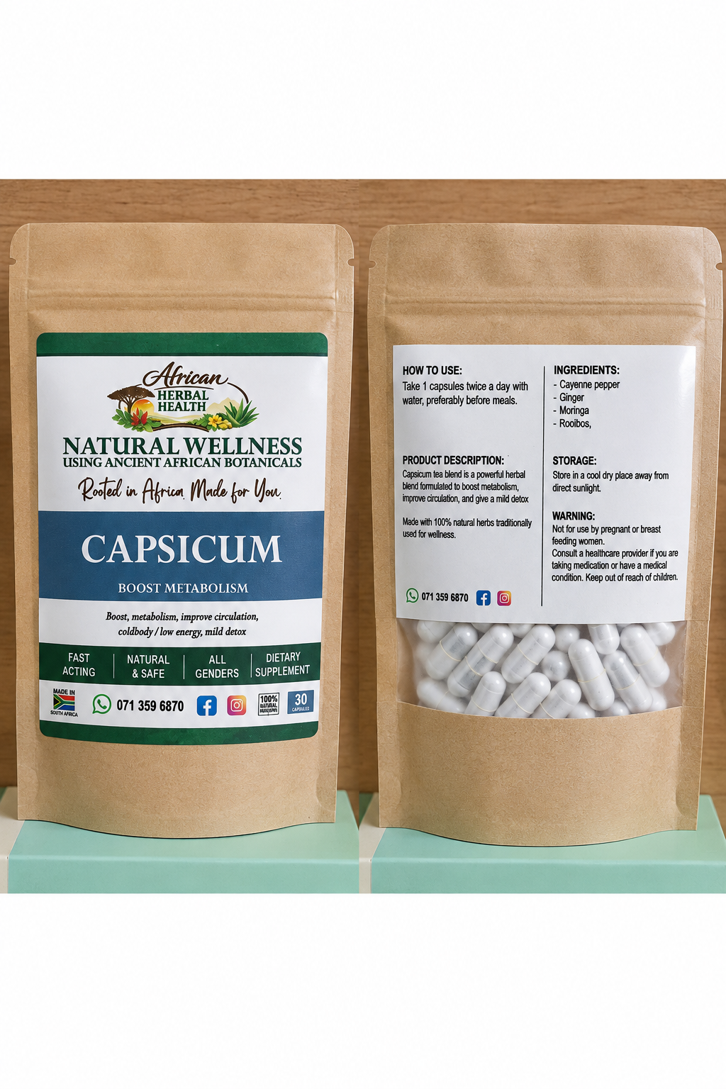 Capsicum Herbal Wellness Capsules