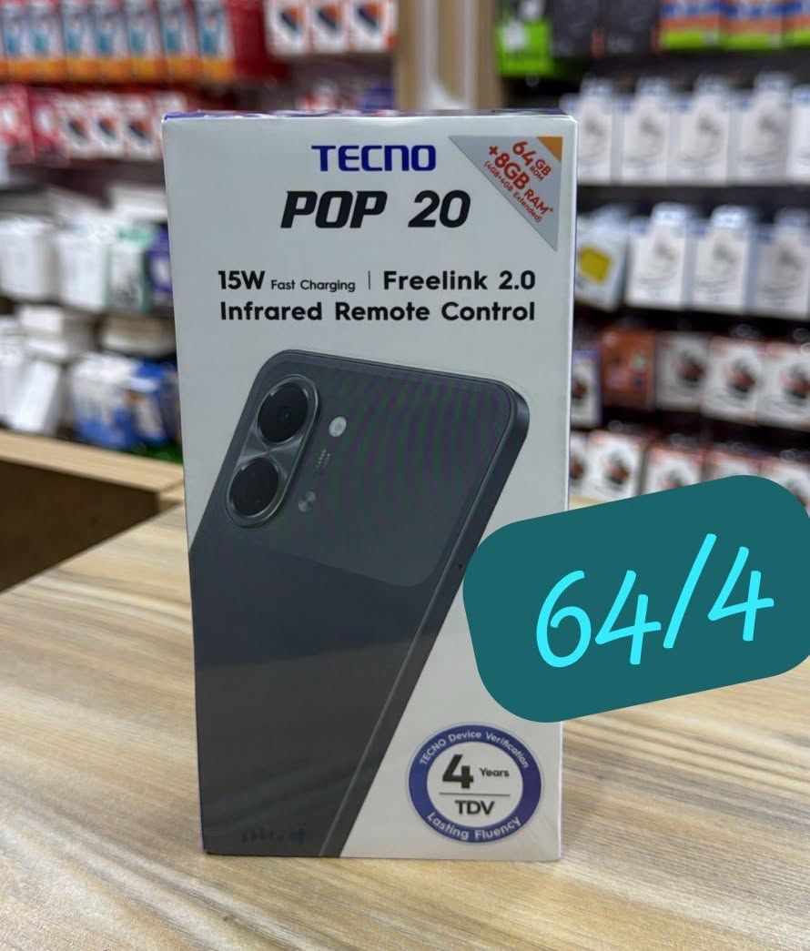 TECNO POP 20 64gb+4gb _0