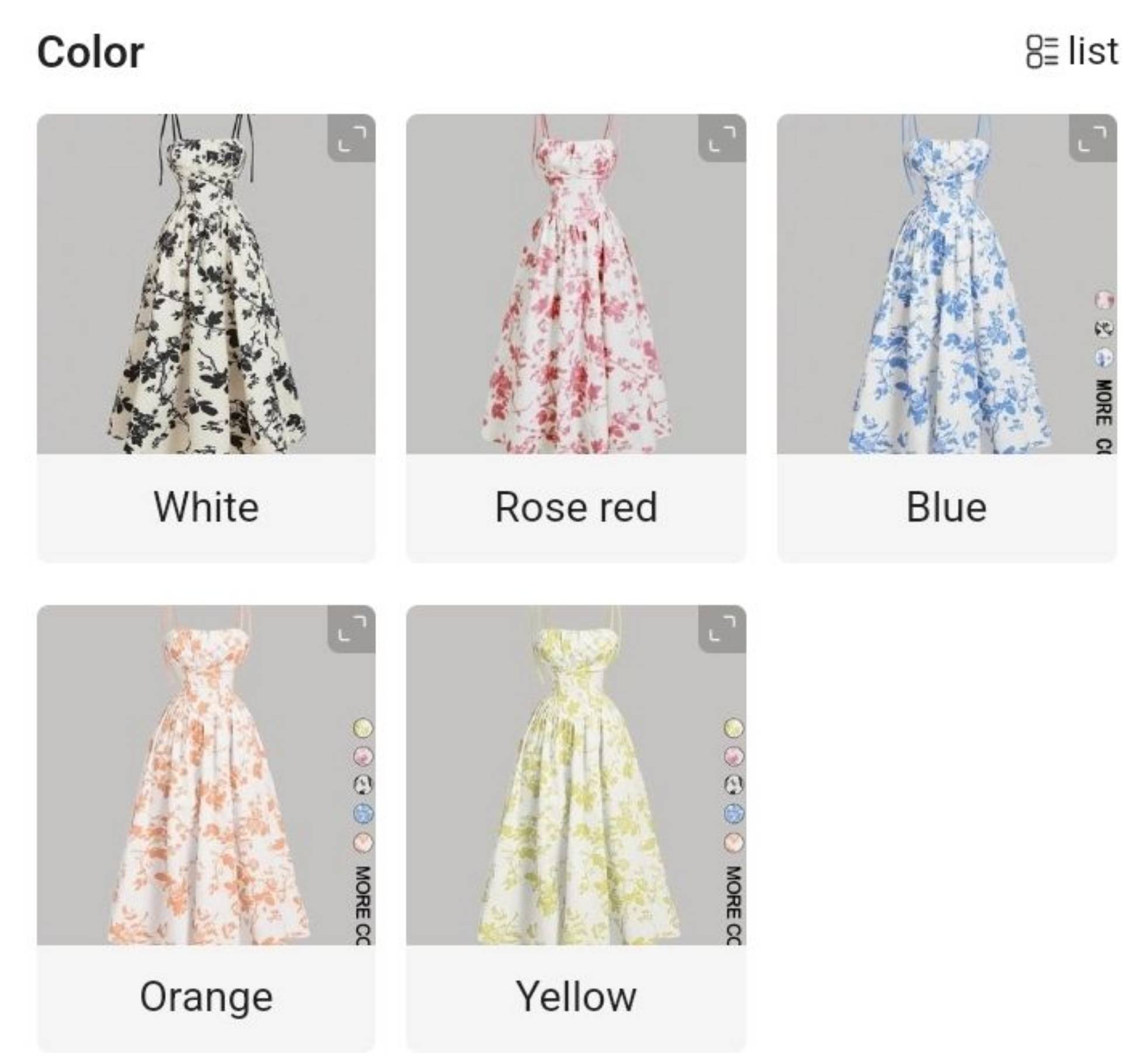 Amazon 2025 European and American New Women's Floral Printed Sling Homecoming dress Summer Sun Dress Spring Dress_0
