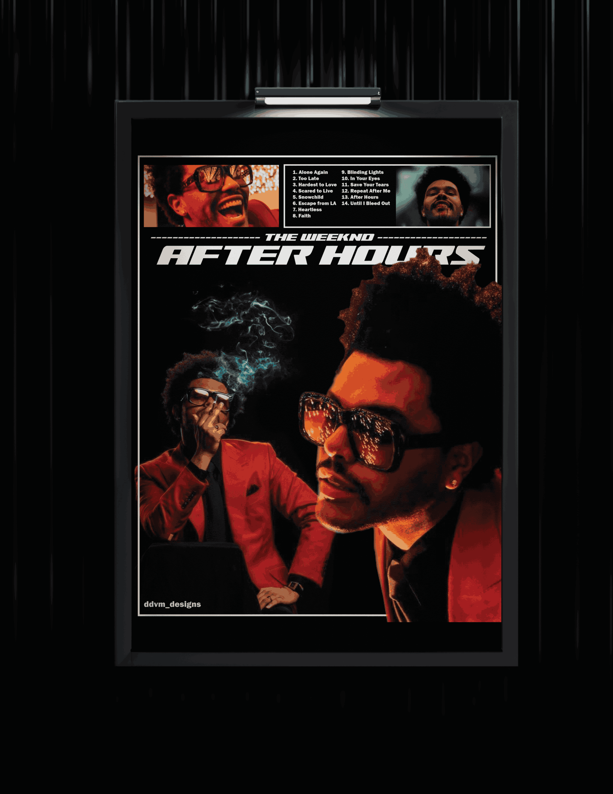 The Weeknd Wall Poster_0