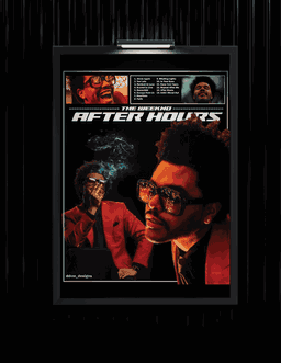 The Weeknd Wall Poster