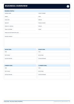 Small-Business Printable Starter Pack