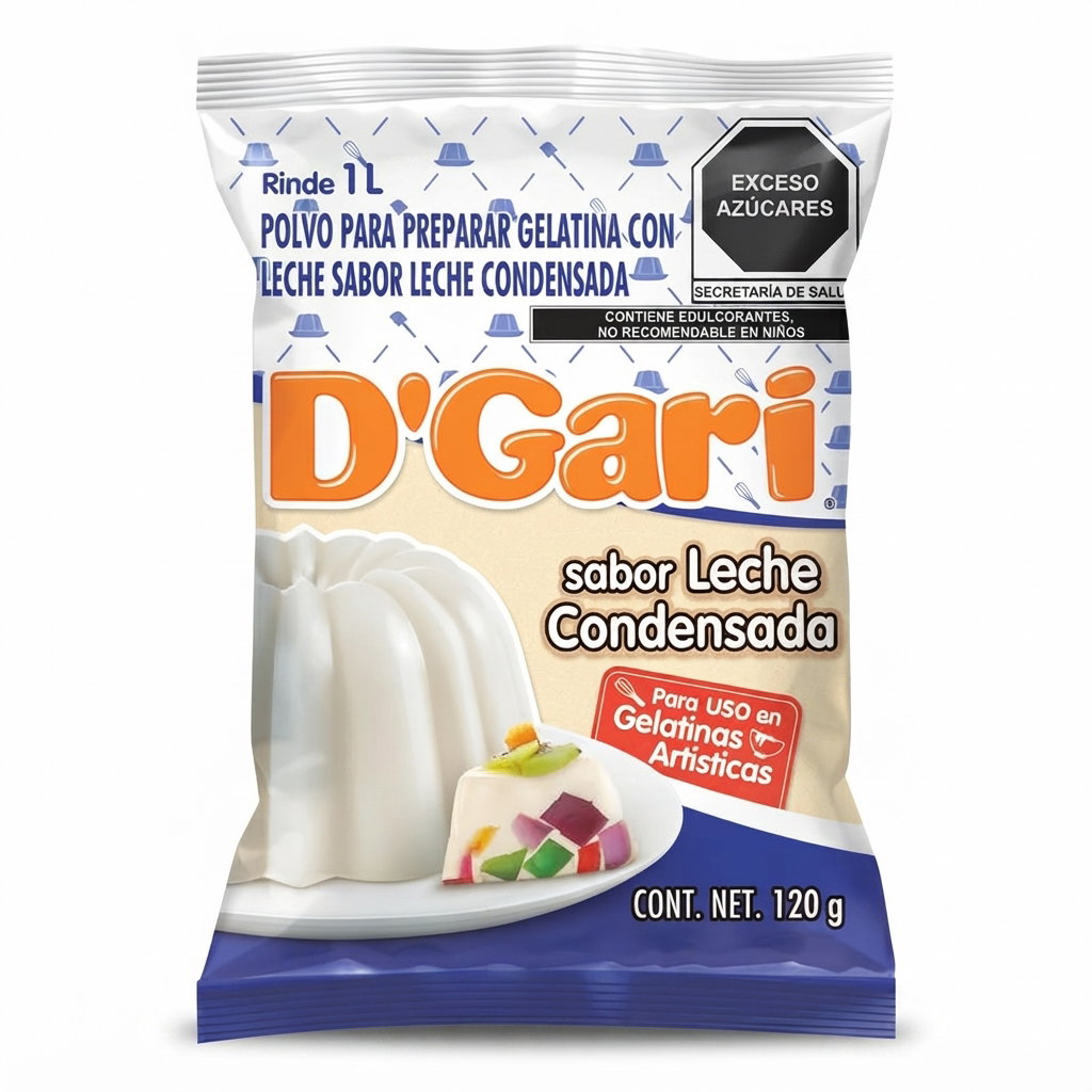 D´Gari sabor leche condesnada 120gr