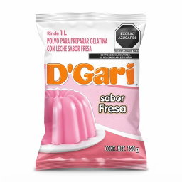 D´Gari sabor fresa de leche 120gr