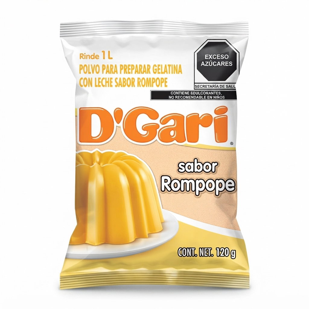 D´Gari sabor Rompope 120 gr_0