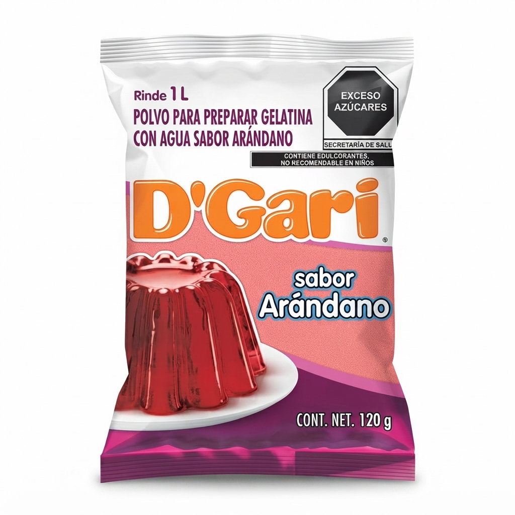 D´Gari sabor Arandano 120gr