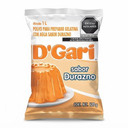 D´Gari sabor durazno 120gr
