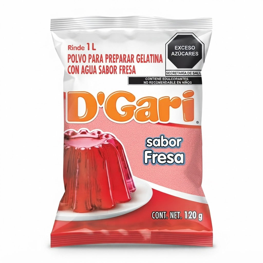 D´Gari sabor fresa 120gr_0