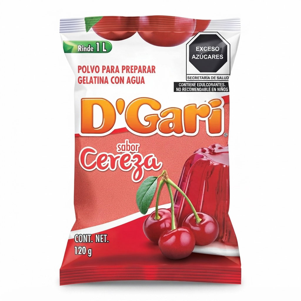 D´Gari sabor cereza 120 gr