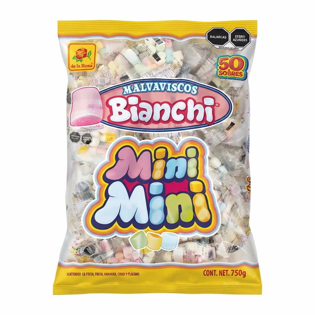 Malvavisco Bianchi Mini Mini 50 pzs