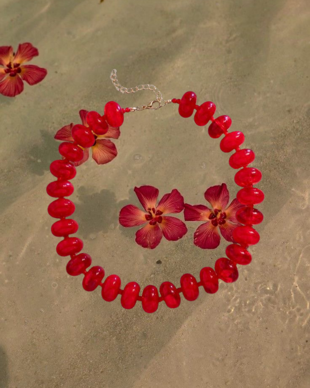 Kalia necklace (Red)