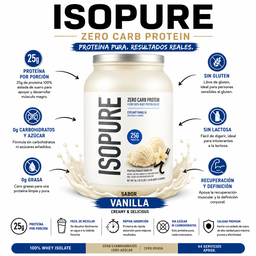 Isopure Zero de 3lb 