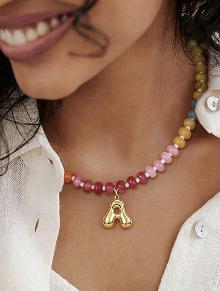Kimora necklace of initial A