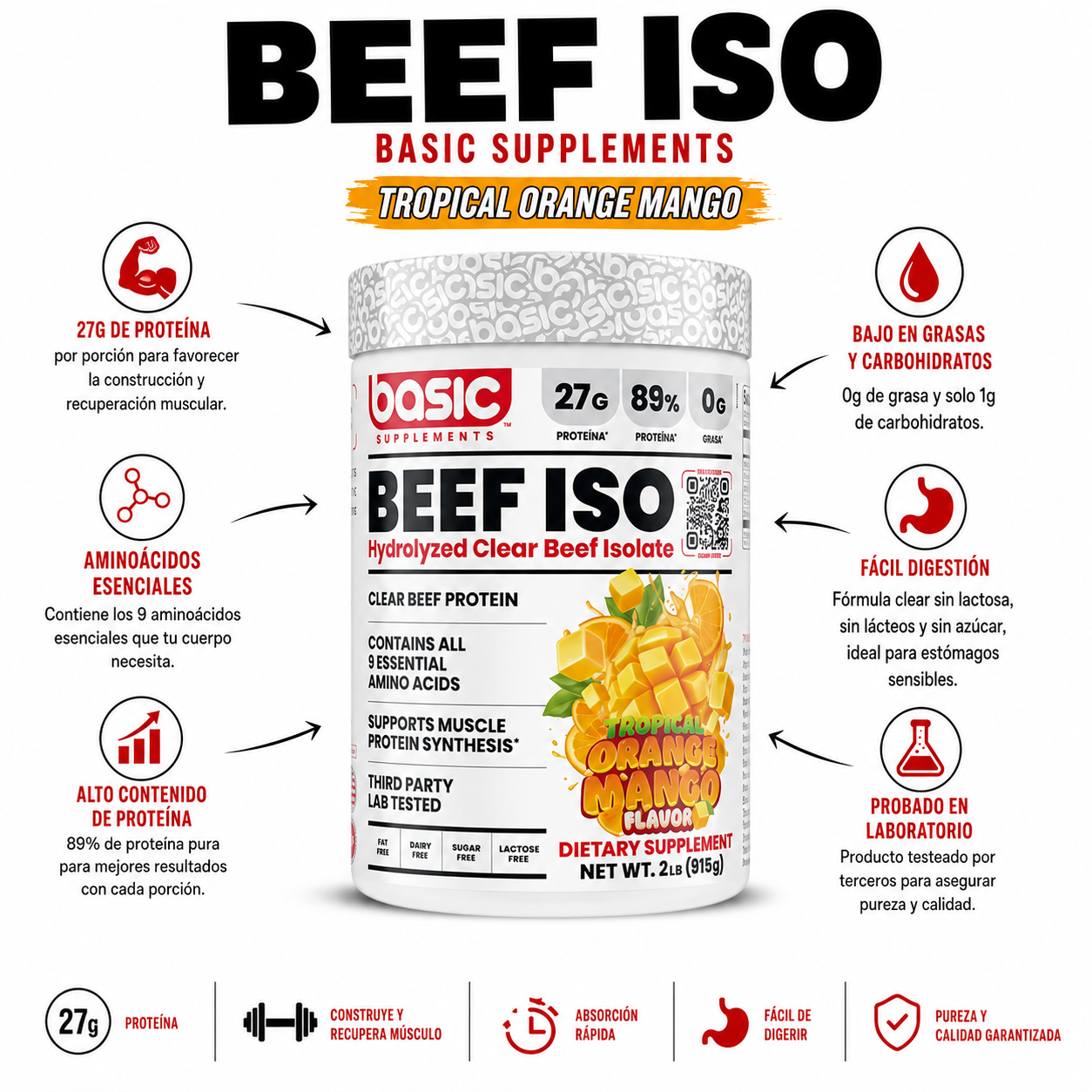 Proteina BEEF ISO Basic _0
