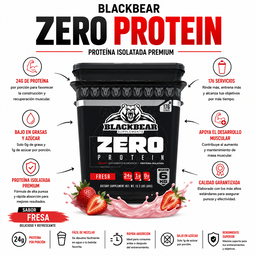 Zero Protein BLACKBEAR Cubeta 