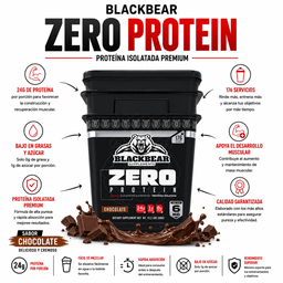 Zero Protein BLACKBEAR Cubeta 
