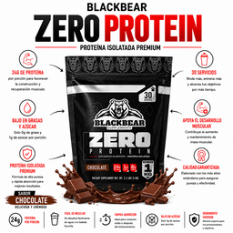 Zero Protein BLACKBEAR 30servicios 