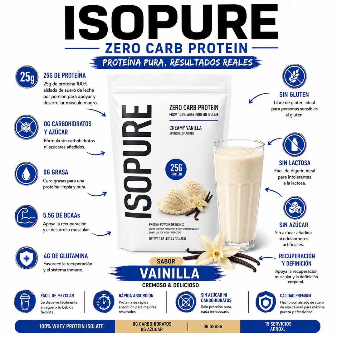 IsoPure 15 servicios + licuadora de regalo 