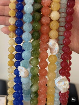 Abella Beaded Necklace + Barrocas Pearls 
