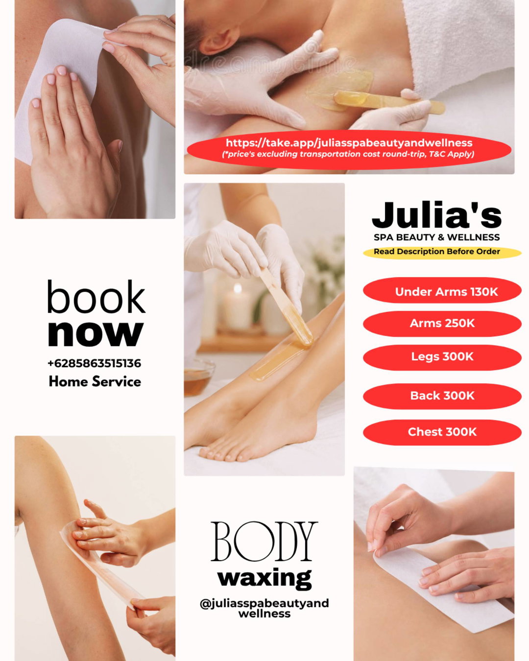 Body Waxing 1.250K
