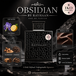 Obsidian by Rayhaan | Original Arabic Perfume in Kenya – IKO Perfumes