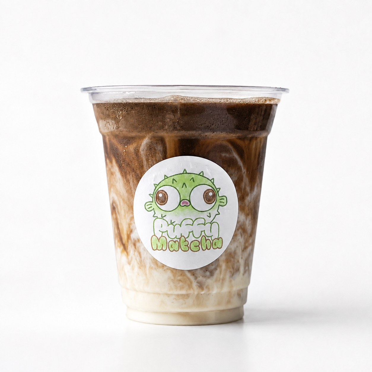 Jasmine Iced Hojicha Latte