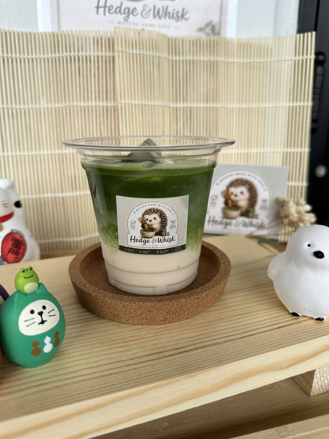 Iced Matcha Latte 🌱