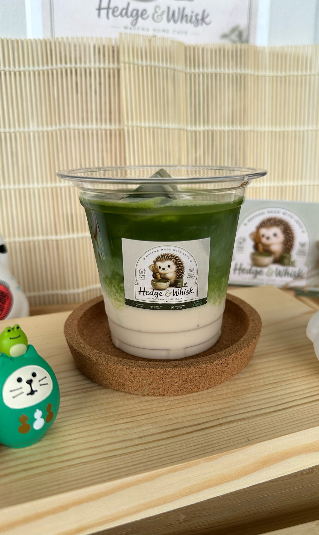 Ice Matcha Latte <Hatoya Matcha>