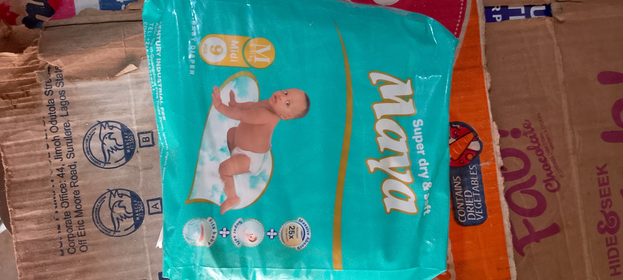 Maya Baby Diaper midi 9 pcs_0
