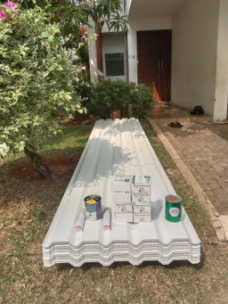 Atap Alderon 830 10mm double layer upvc