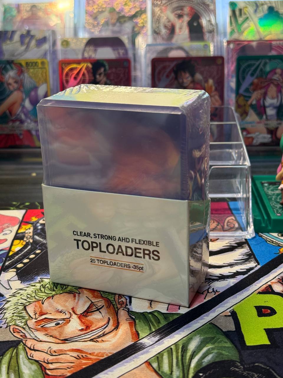 35 PT Premium Toploader 25pcs/pack - Clear w/wo film_0