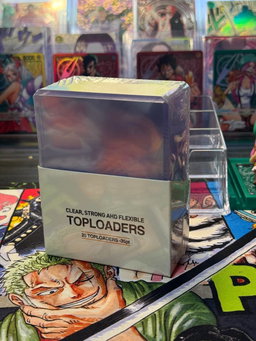 35 PT Premium Toploader 25pcs/pack - Clear w/wo film