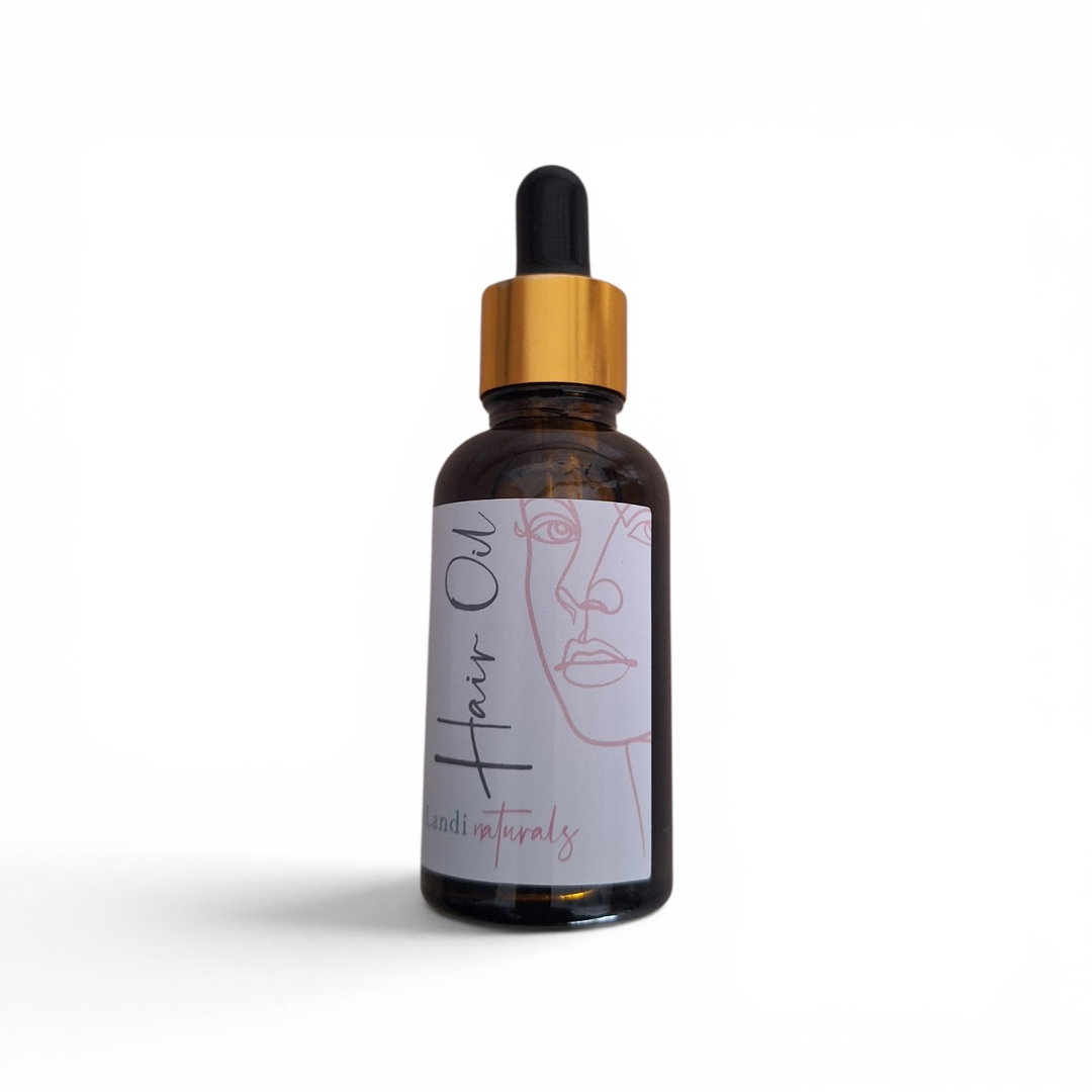 Landi Naturals Natural Growth & Shine Hair Oil for Dry Scalp – 30ml