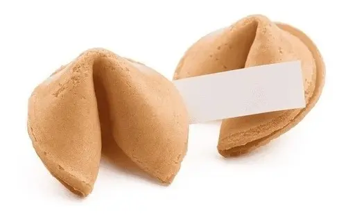 Galleta de la suerte porcionada bolsa de 15 pzas