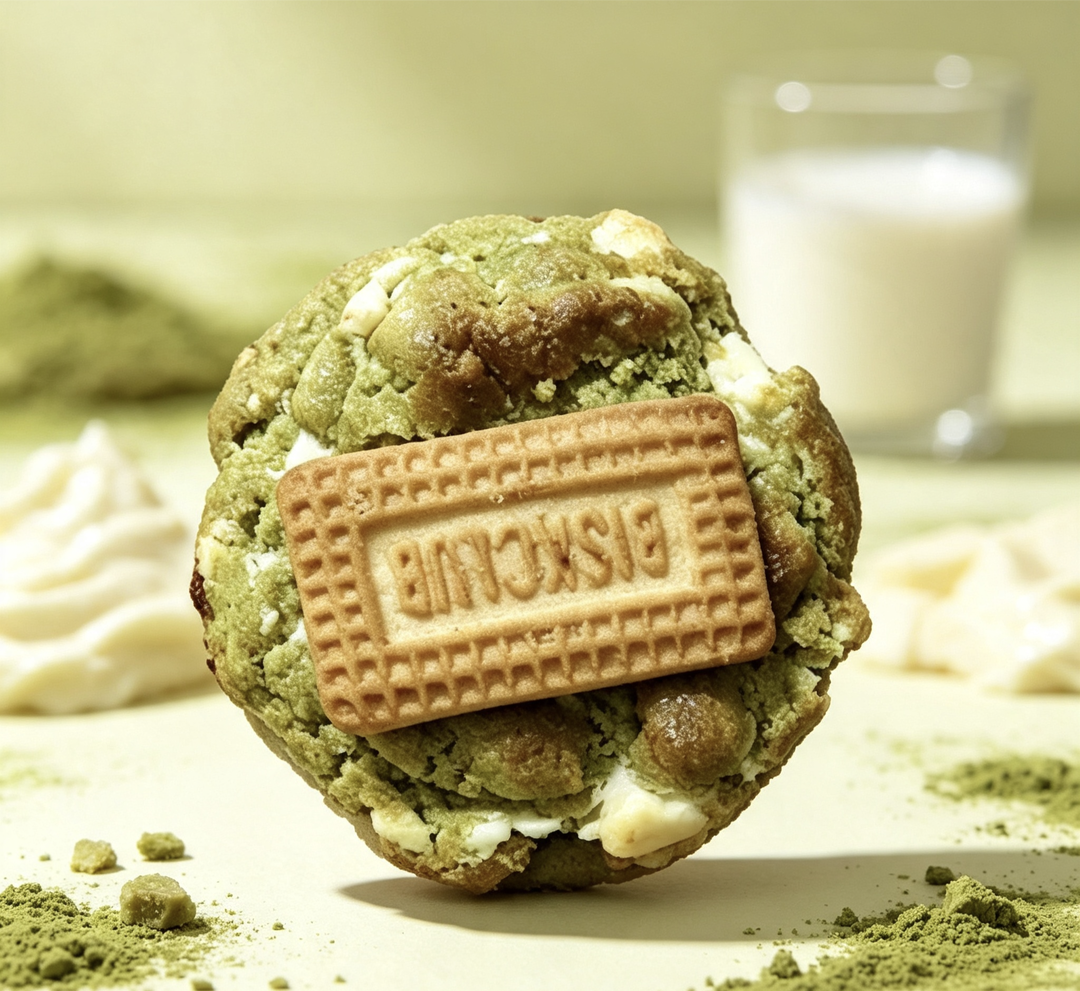 White chocolate matcha