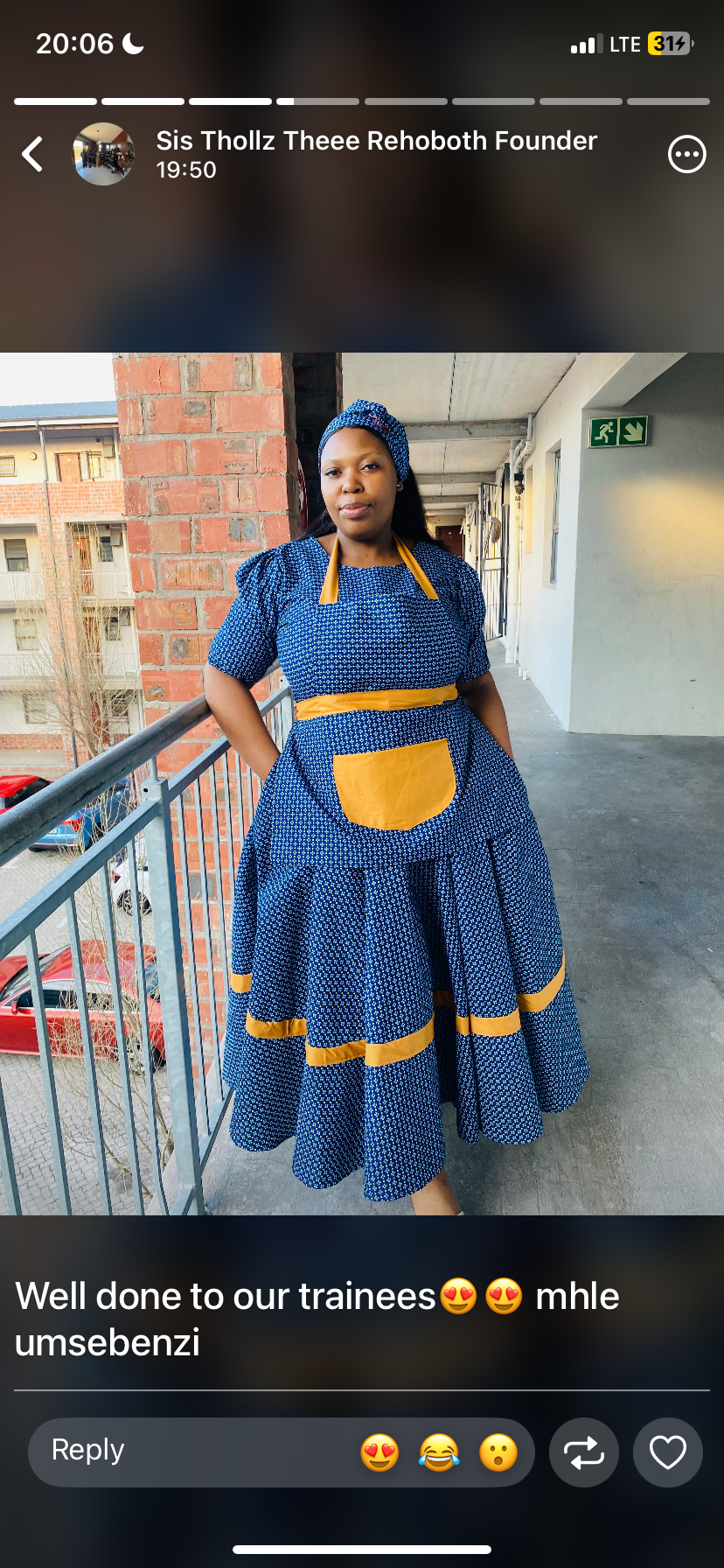 Theee Rehoboth African prints dresses_0