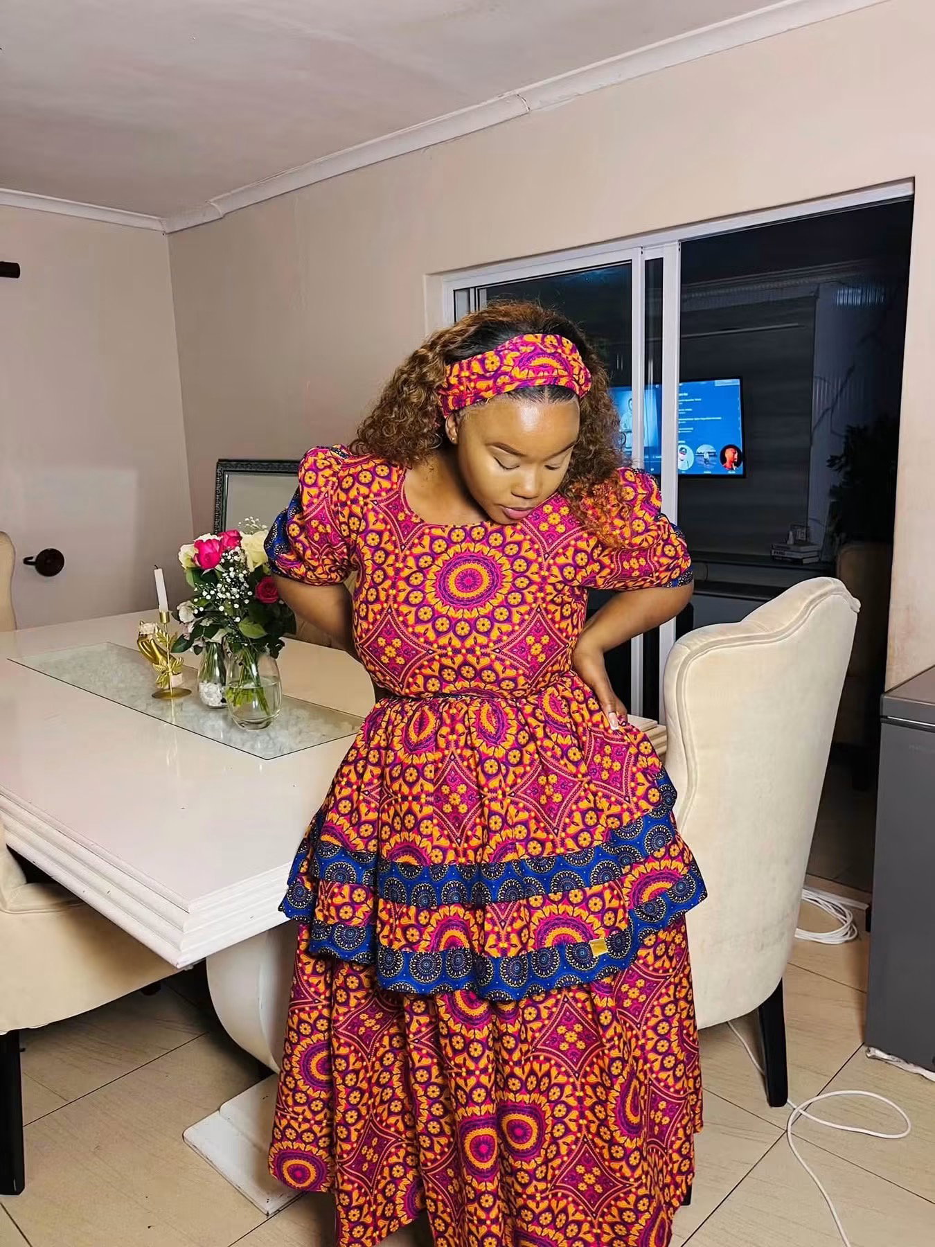 Theee Rehoboth African prints dresses_7