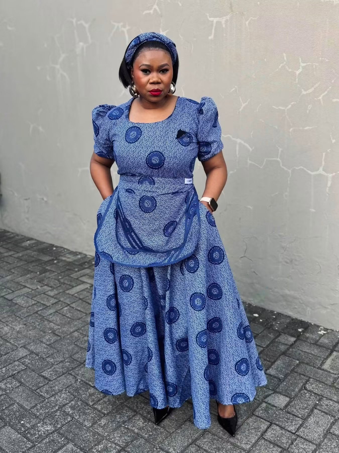Theee Rehoboth African prints dresses_10