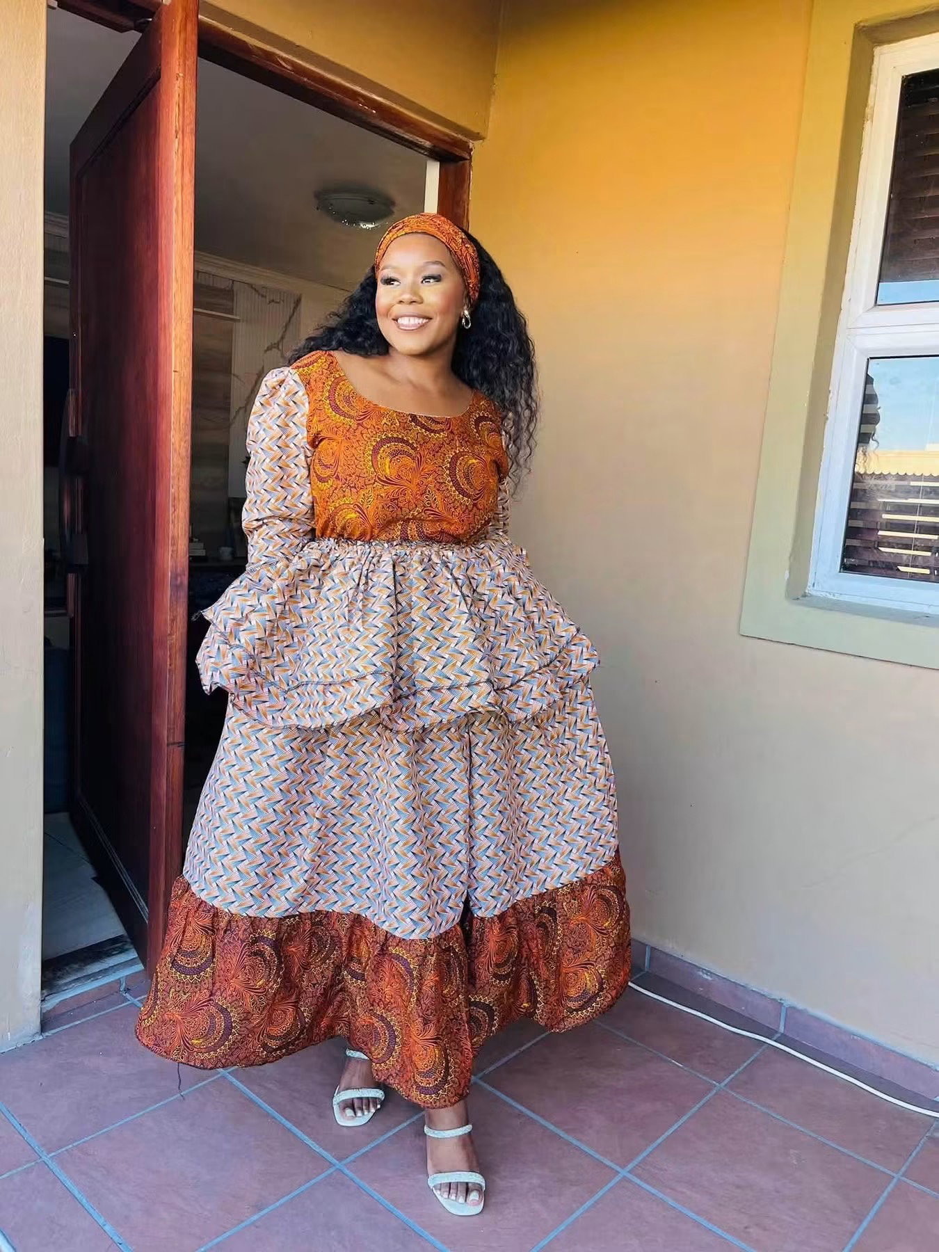Theee Rehoboth African prints dresses_8